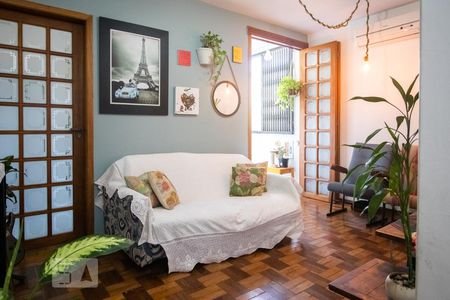 Sala de apartamento à venda com 2 quartos, 59m² em Menino Deus, Porto Alegre