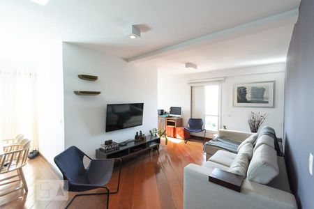 Sala de apartamento à venda com 1 quarto, 120m² em Brooklin Paulista, São Paulo