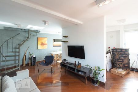 Sala de apartamento à venda com 1 quarto, 120m² em Brooklin Paulista, São Paulo
