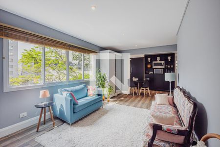Sala de apartamento à venda com 1 quarto, 84m² em Cerqueira César, São Paulo