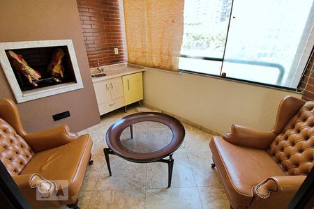 Varanda da Sala de apartamento à venda com 3 quartos, 108m² em Vila Andrade, São Paulo