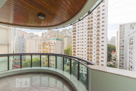 Sacada de apartamento para alugar com 4 quartos, 190m² em Paraíso, São Paulo