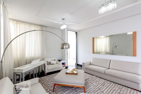 Sala 1 de casa de condomínio para alugar com 4 quartos, 300m² em Loteamento Portal do Sol I, Goiânia