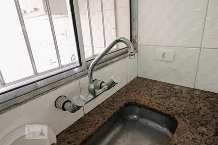 Detalhe cozinha de casa para alugar com 1 quarto, 45m² em Vila Lúcia, São Paulo
