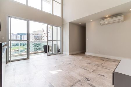 Sala de apartamento à venda com 2 quartos, 79m² em Tamboré, Santana de Parnaíba