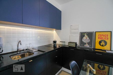 Cozinha de kitnet/studio para alugar com 1 quarto, 42m² em Vila Pompéia, São Paulo
