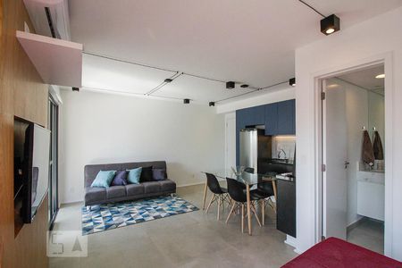 Studio para alugar com 42m², 1 quarto e 1 vaga Studio para alugar com 42m², 1 quarto e 1 vagaSala