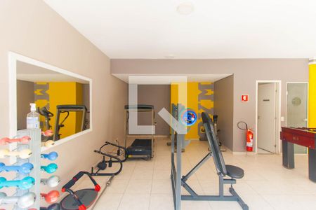 Apartamento para alugar com 50m², 2 quartos e 2 vagasÁrea comum - Academia