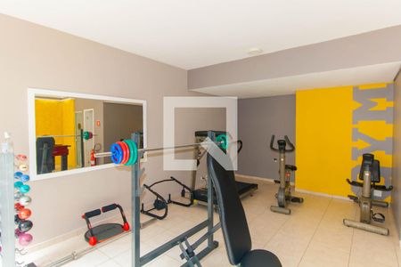 Apartamento para alugar com 50m², 2 quartos e 2 vagasÁrea comum - Academia