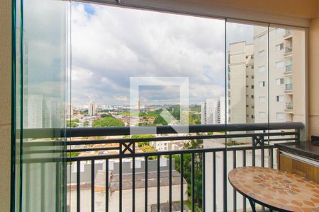 Varanda da Sala de apartamento para alugar com 2 quartos, 50m² em Vila Bela, São Paulo