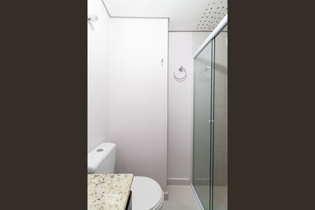 Banheiro de apartamento para alugar com 1 quarto, 48m² em Tatuapé, São Paulo