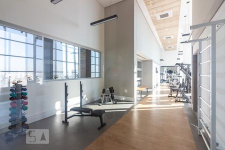 Studio para alugar com 34m², 1 quarto e 1 vaga Studio para alugar com 34m², 1 quarto e 1 vagaAcademia