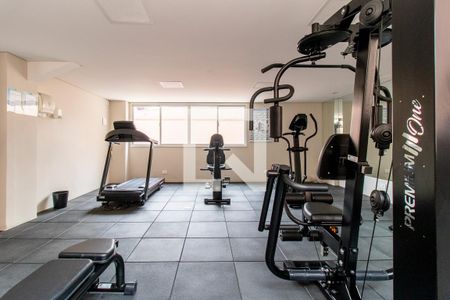 Área comum - Academia de apartamento para alugar com 3 quartos, 101m² em Ahu, Curitiba