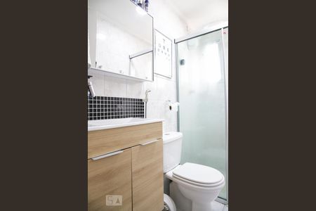 Banheiro de apartamento à venda com 1 quarto, 45m² em Santa Cecília, São Paulo