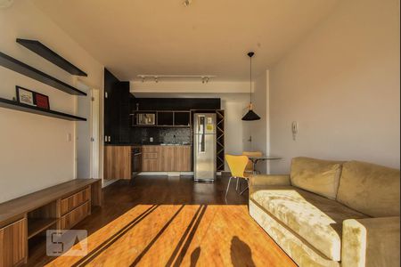 Sala de apartamento para alugar com 1 quarto, 50m² em Santo Amaro, São Paulo