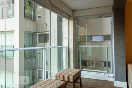 Apartamento para alugar com 49m², 1 quarto e 1 vagaVaranda