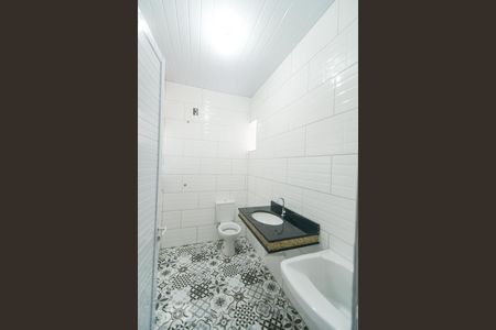 Banheiro de apartamento para alugar com 1 quarto, 22m² em Chácara Mafalda, São Paulo