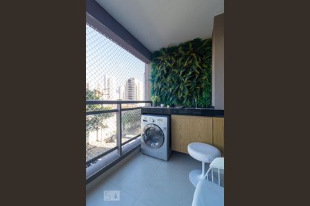 Varanda de apartamento à venda com 1 quarto, 55m² em Cidade Monções, São Paulo