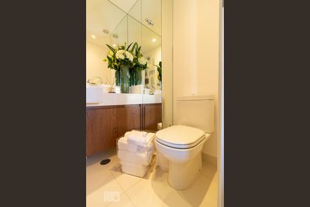 Lavabo de apartamento à venda com 1 quarto, 55m² em Cidade Monções, São Paulo