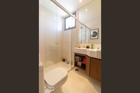 Apartamento à venda com 55m², 1 quarto e 1 vagaBanheiro da Suite