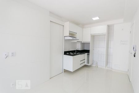 Sala e cozinha de apartamento para alugar com 1 quarto, 36m² em Cambuci, São Paulo