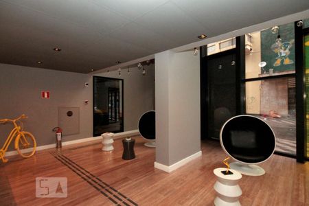 Studio para alugar com 23m², 1 quarto e sem vagaHall Social