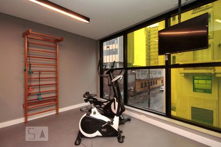 Studio para alugar com 23m², 1 quarto e sem vagaAcademia