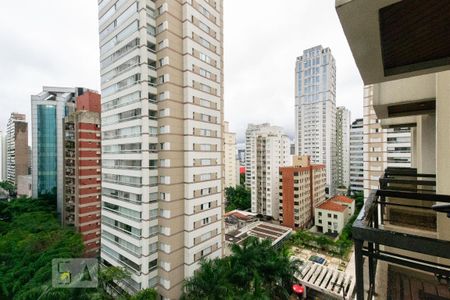 Apartamento para alugar com 55m², 1 quarto e 1 vagaVista da Varanda do Quarto