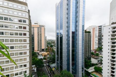 Apartamento para alugar com 55m², 1 quarto e 1 vagaVista da Varanda do Quarto