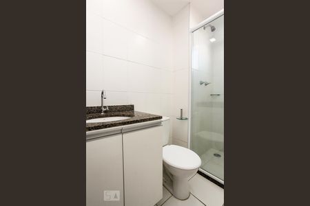Banheiro Social de apartamento para alugar com 2 quartos, 58m² em Jardim Flor da Montanha, Guarulhos