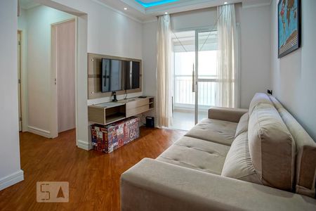 Sala de apartamento à venda com 2 quartos, 66m² em Vila Nivi, São Paulo