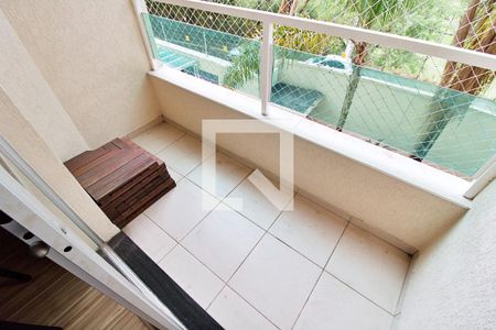 Varanda da Sala de apartamento para alugar com 2 quartos, 63m² em Paraíso do Morumbi, São Paulo