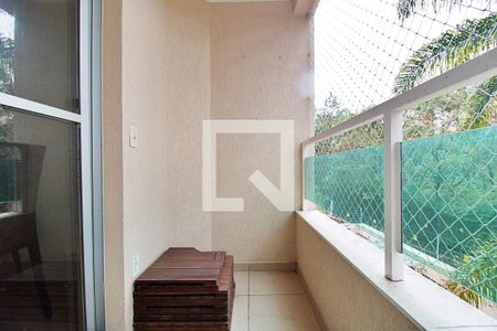 Varanda da Sala de apartamento para alugar com 2 quartos, 63m² em Paraíso do Morumbi, São Paulo