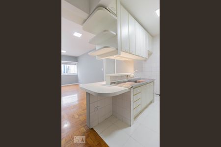 Cozinha de apartamento para alugar com 1 quarto, 60m² em Paraíso, São Paulo