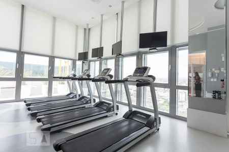 Apartamento para alugar com 47m², 1 quarto e 1 vaga Apartamento para alugar com 47m², 1 quarto e 1 vagaAcademia