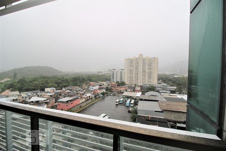 Vista da Varanda de kitnet/studio para alugar com 1 quarto, 38m² em Camorim, Rio de Janeiro