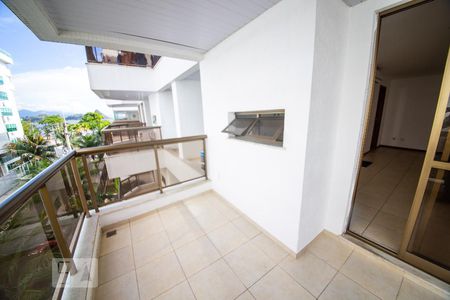 Varanda da Sala de apartamento para alugar com 1 quarto, 70m² em Charitas, Niterói