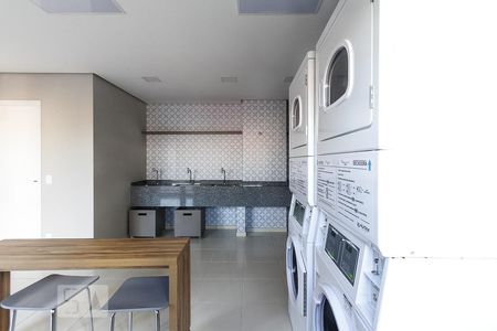 Studio para alugar com 40m², 1 quarto e 1 vagaLavanderia