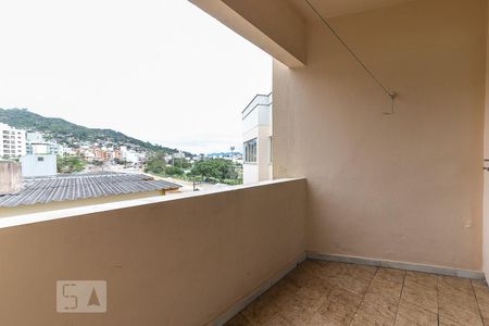 Varanda de apartamento para alugar com 1 quarto, 60m² em Pantanal, Florianópolis