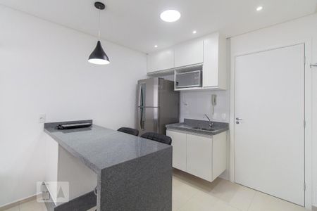 Cozinha de kitnet/studio para alugar com 1 quarto, 26m² em Tatuapé, São Paulo