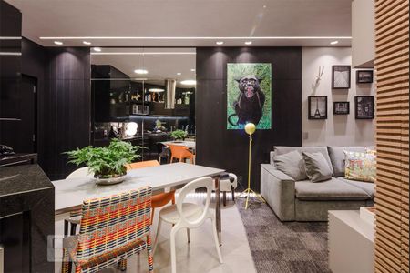 Sala de apartamento para alugar com 1 quarto, 58m² em Funcionários, Belo Horizonte
