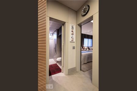 Corredor de apartamento para alugar com 1 quarto, 58m² em Funcionários, Belo Horizonte