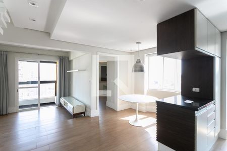 Sala de apartamento à venda com 1 quarto, 100m² em Pinheiros, São Paulo