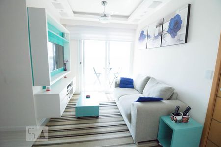 Sala de apartamento para alugar com 2 quartos, 77m² em Vila Gilda, Santo André
