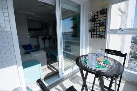 Varanda gourmet de apartamento para alugar com 2 quartos, 77m² em Vila Gilda, Santo André