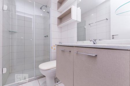 Banheiro Social de apartamento para alugar com 3 quartos, 100m² em Botafogo, Rio de Janeiro