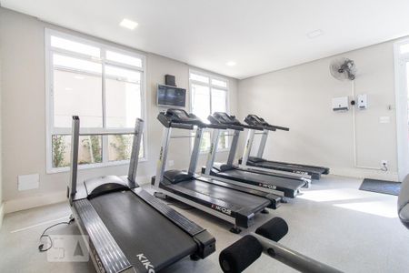 Apartamento para alugar com 40m², 1 quarto e 1 vaga Apartamento para alugar com 40m², 1 quarto e 1 vagaAcademia
