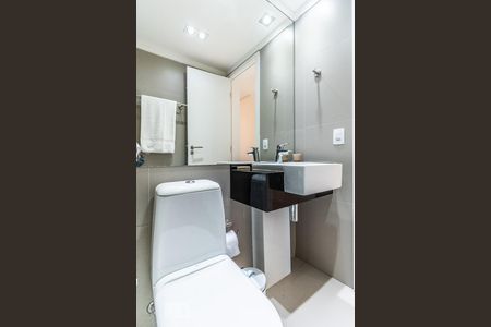 Studio para alugar com 46m², 1 quarto e 1 vaga Studio para alugar com 46m², 1 quarto e 1 vagaBanheiro