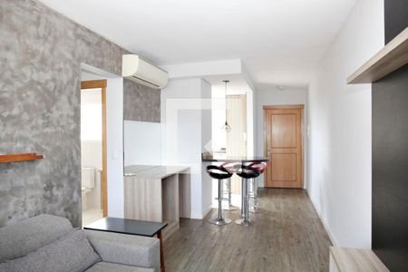 Sala de apartamento para alugar com 1 quarto, 51m² em Vila Ipiranga, Porto Alegre