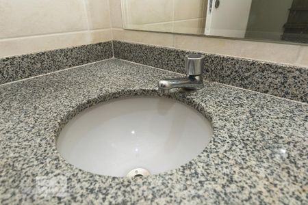 Detalhe do banheiro de apartamento para alugar com 1 quarto, 29m² em Vila Guarani (z Sul), São Paulo